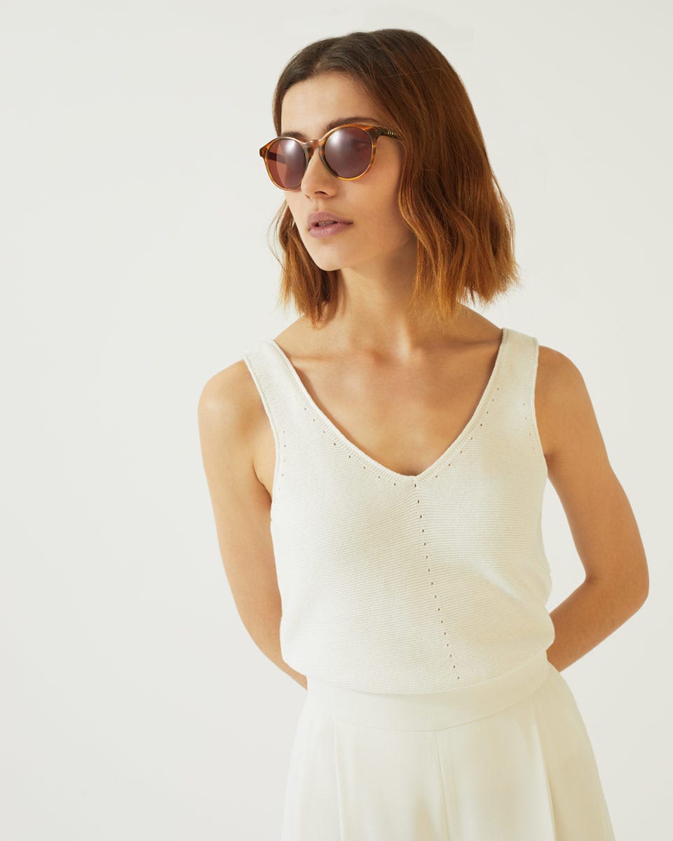 Marco Round Frame Sunglasses, was £59 now £35