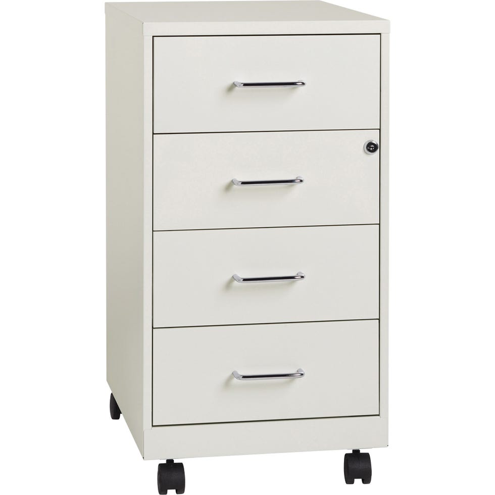 4-Drawer Mobile File Cabinet
