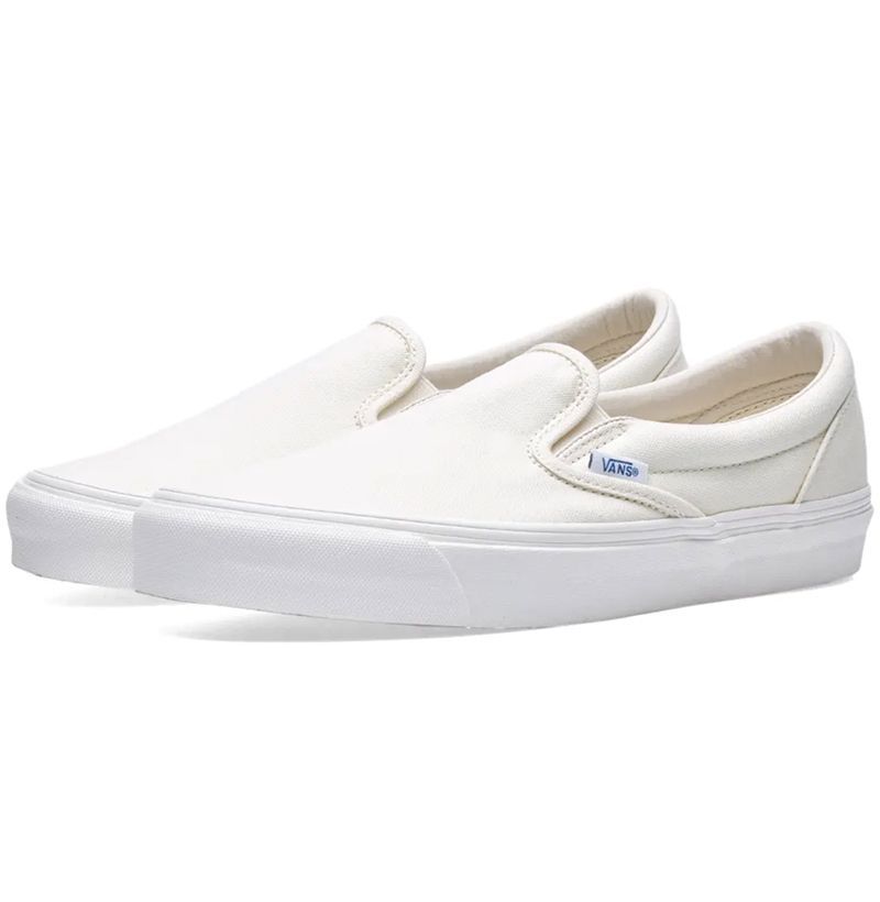 best white slip on shoes