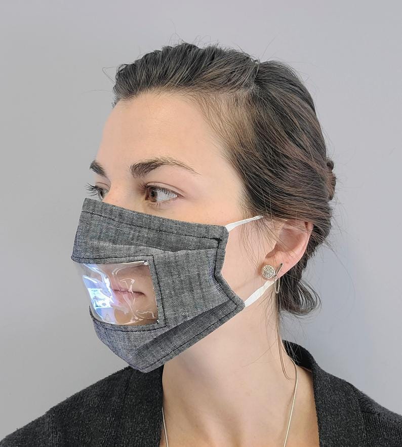 Face Masks Specifically Designed For The Hearing impaired