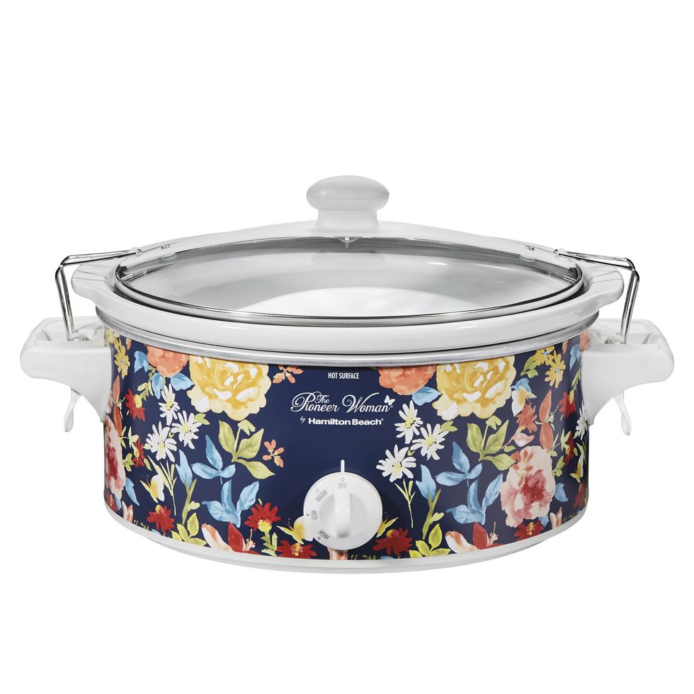 The Pioneer Woman Melody 6 Quart Portable Slow Cooker, 33063 