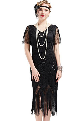 high end flapper dresses