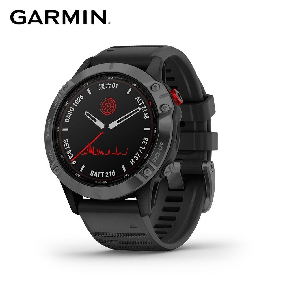 GARMIN Fenix 6 Pro 太陽能運動GPS腕錶，NT. 27,990