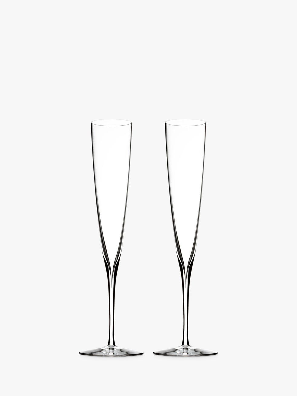 Waterford Elegance Crystal Champagne Trumpets, £60