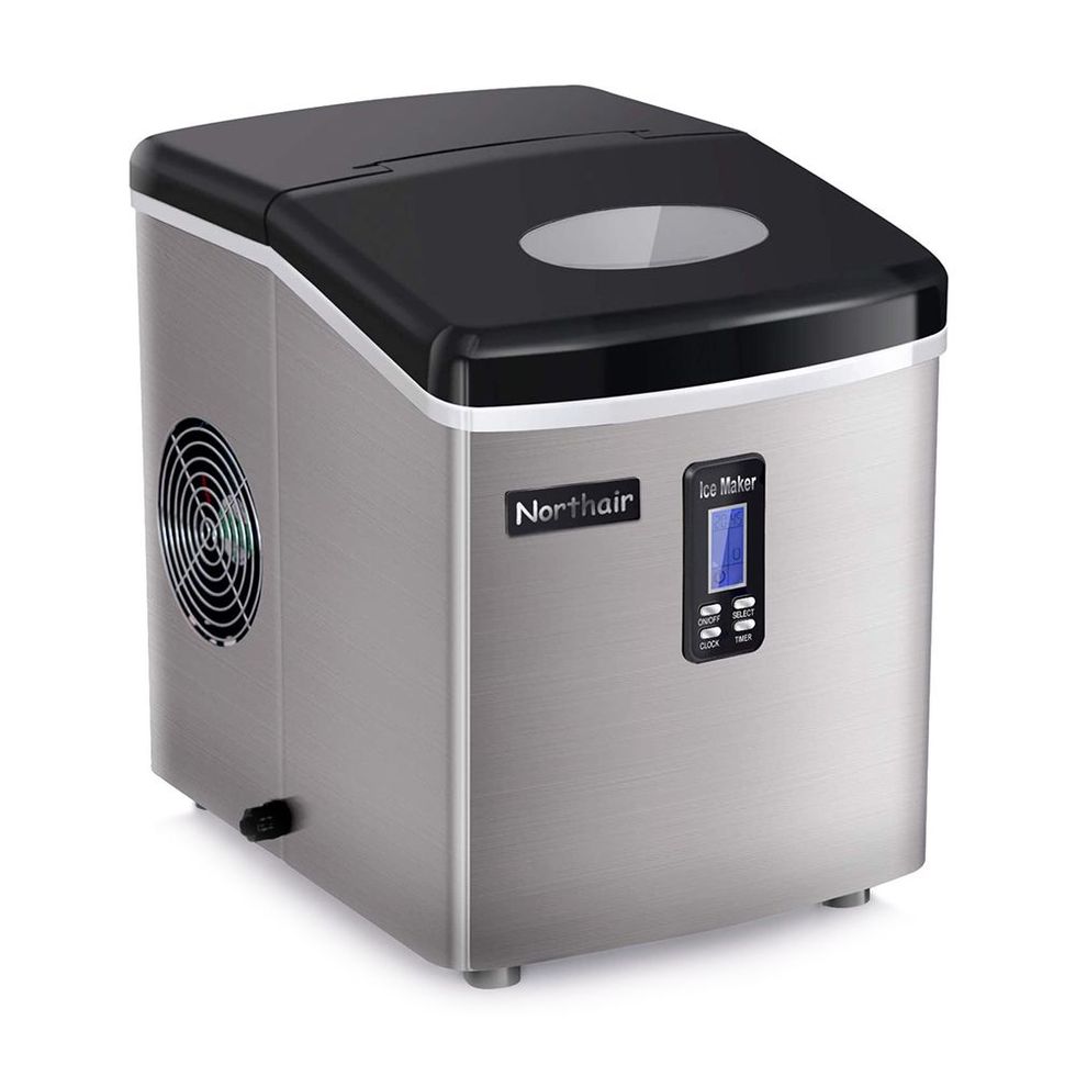 portable ice maker review - euhomy ice maker machine pink 