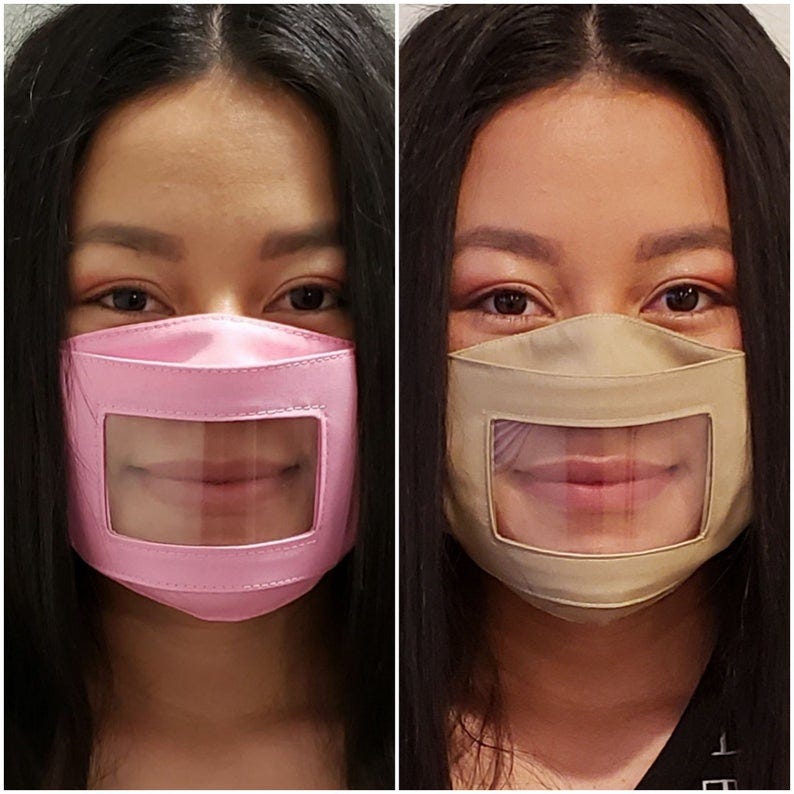 Comfortable Mouth Mask Transparent Plastic Face Cove - China