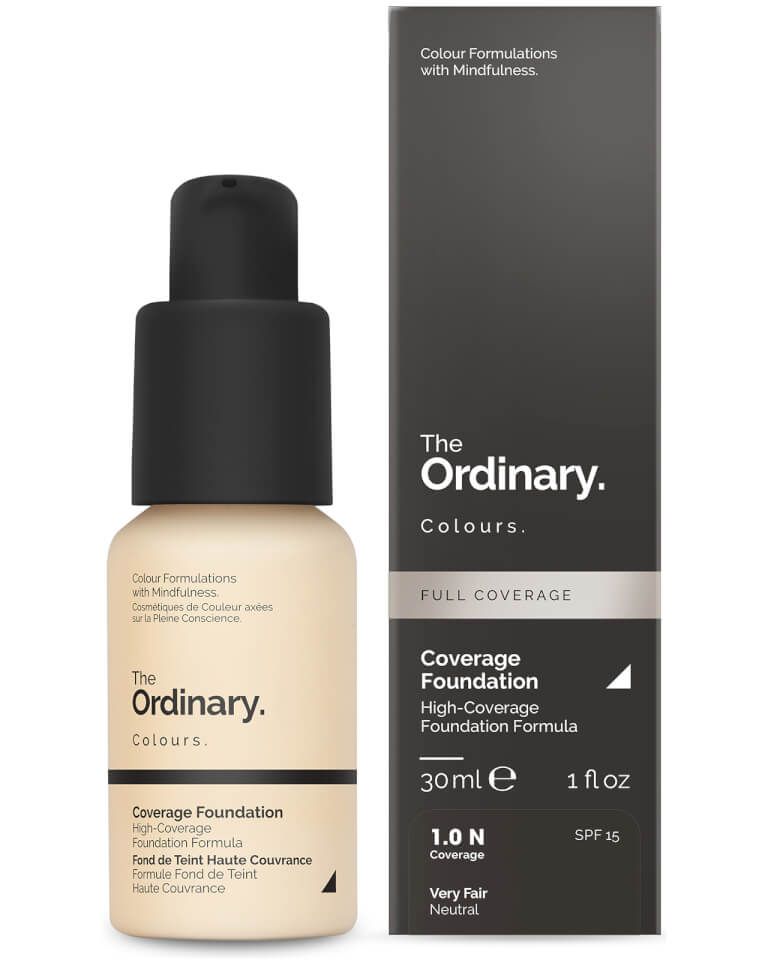 Coverage Foundation with SPF 15