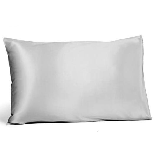  Fishers Finery 25mm Mulberry Silk Queen Pillowcase, Navy : Home  & Kitchen