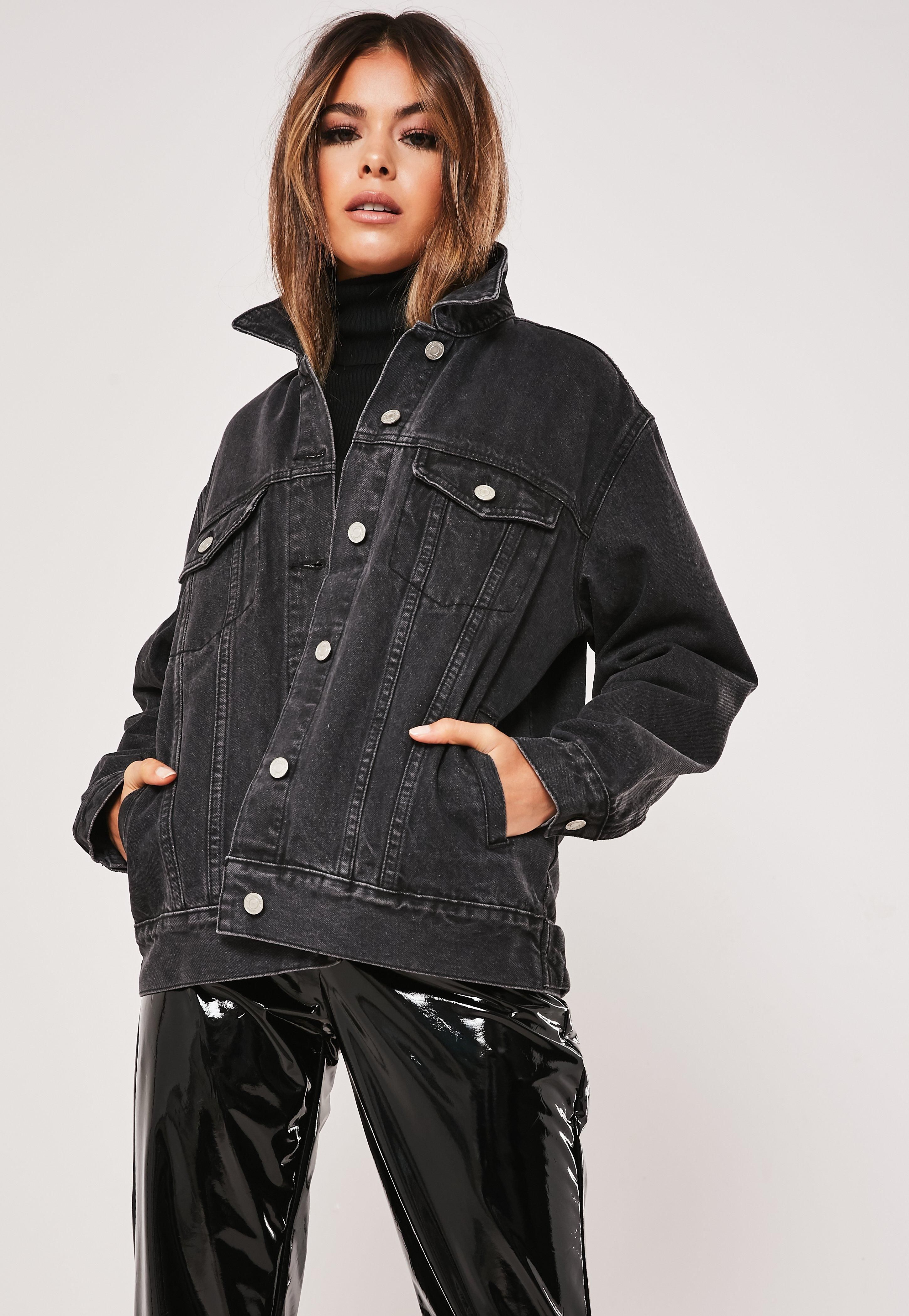 Transaktion Umgebung Getränk black denim jacket with blue jeans female ...