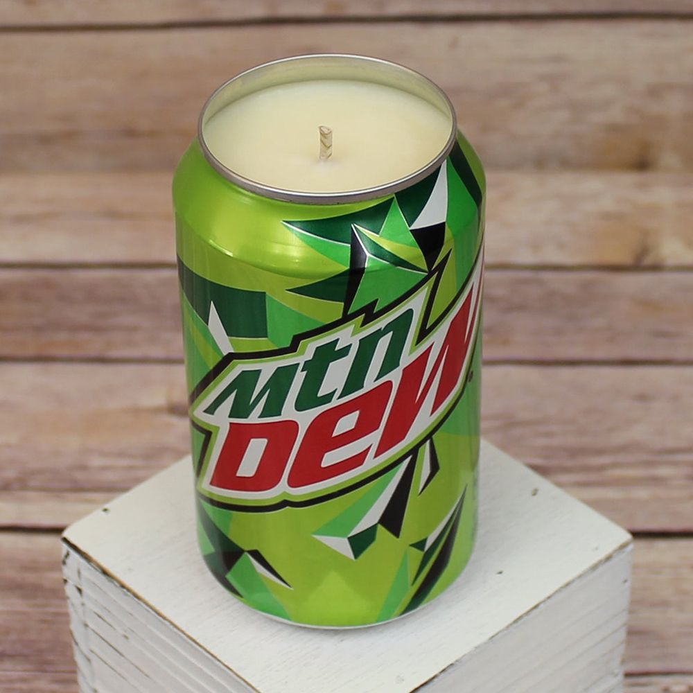 Mountain Dew Soy Candle
