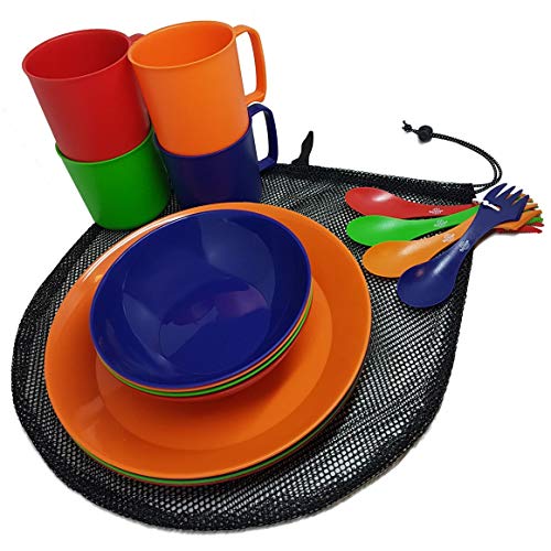 4-Person Camping Mess Kit