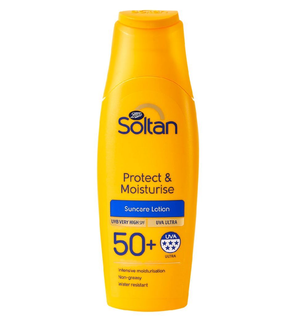 Soltan Protect & Moisturise Sun Cream SPF50+