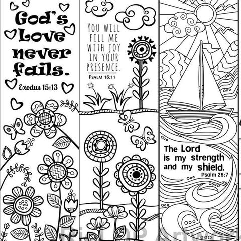 Bible Verse Coloring Pages - Christian Coloring Books for Adults