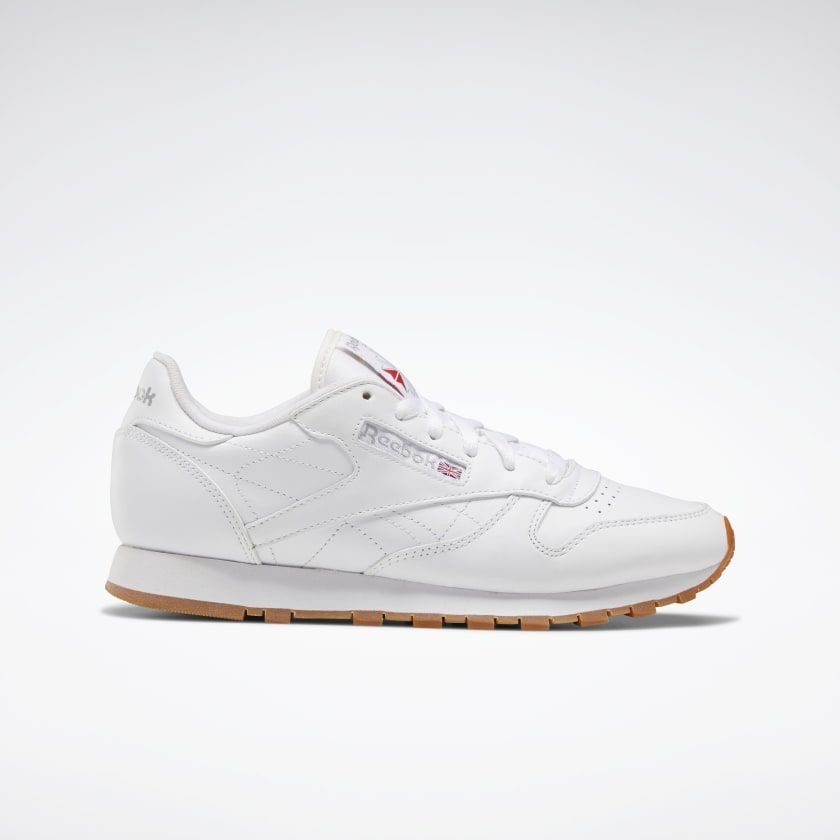 reebok plain white shoes