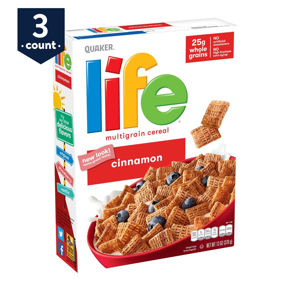 Quaker Life Cinnamon Breakfast Cereal