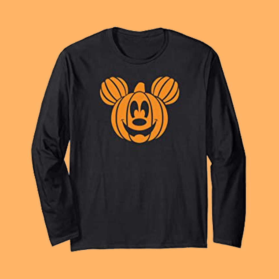 Mickey Mouse Halloween Pumpkin Sweatshirt