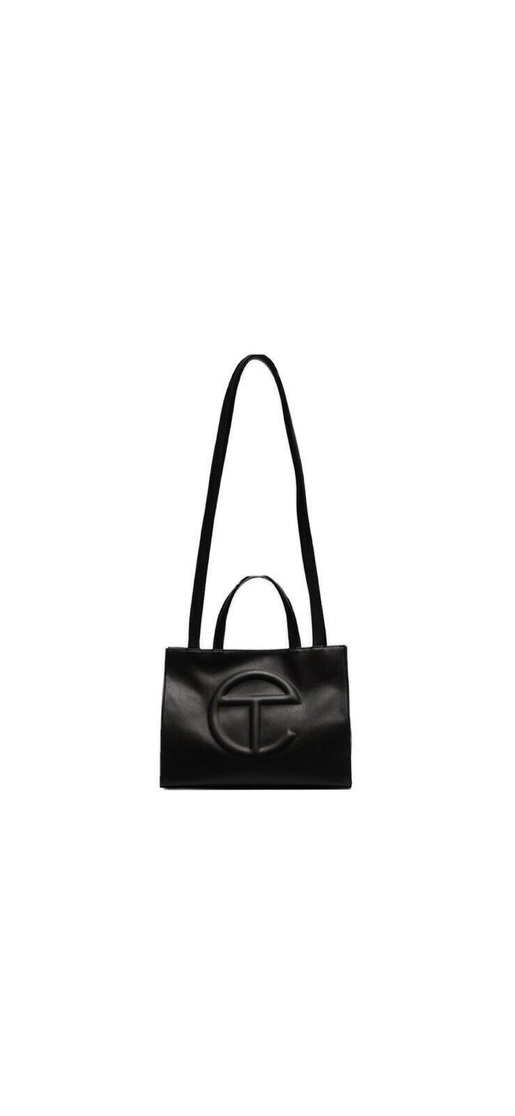Telfar Medium Shopping Bag - Black Vegan Leather (NWT)