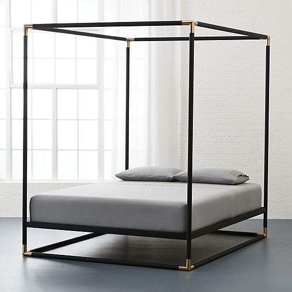 Frame Canopy Queen Bed