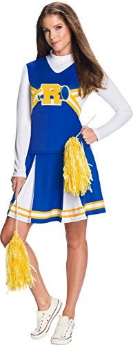 girls blue cheerleading outfit roblox