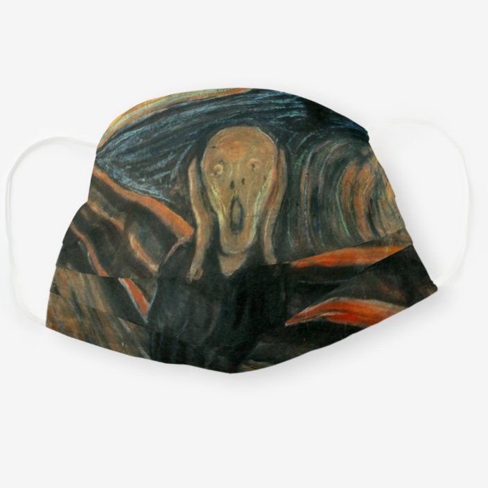 The Scream Munch Painting Cloth Face Mask