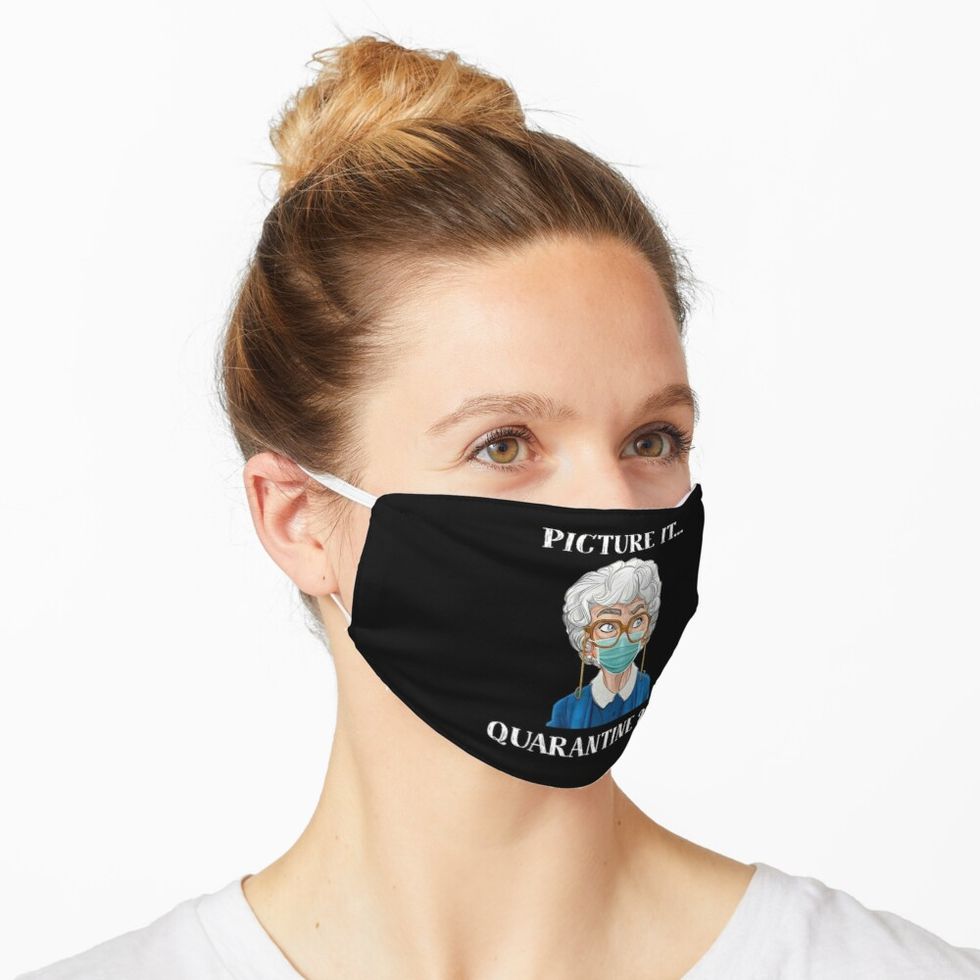 Picture It... Quarantine 2020 Mask