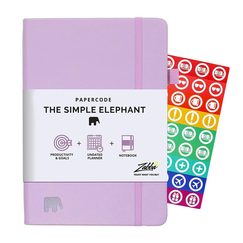 Simple Elephant Planner 2023-2024