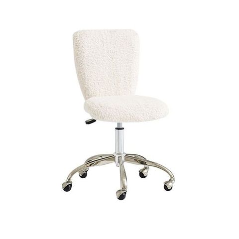 White Swivel Chair No Wheels - Chic style and comfortable swivel accent
