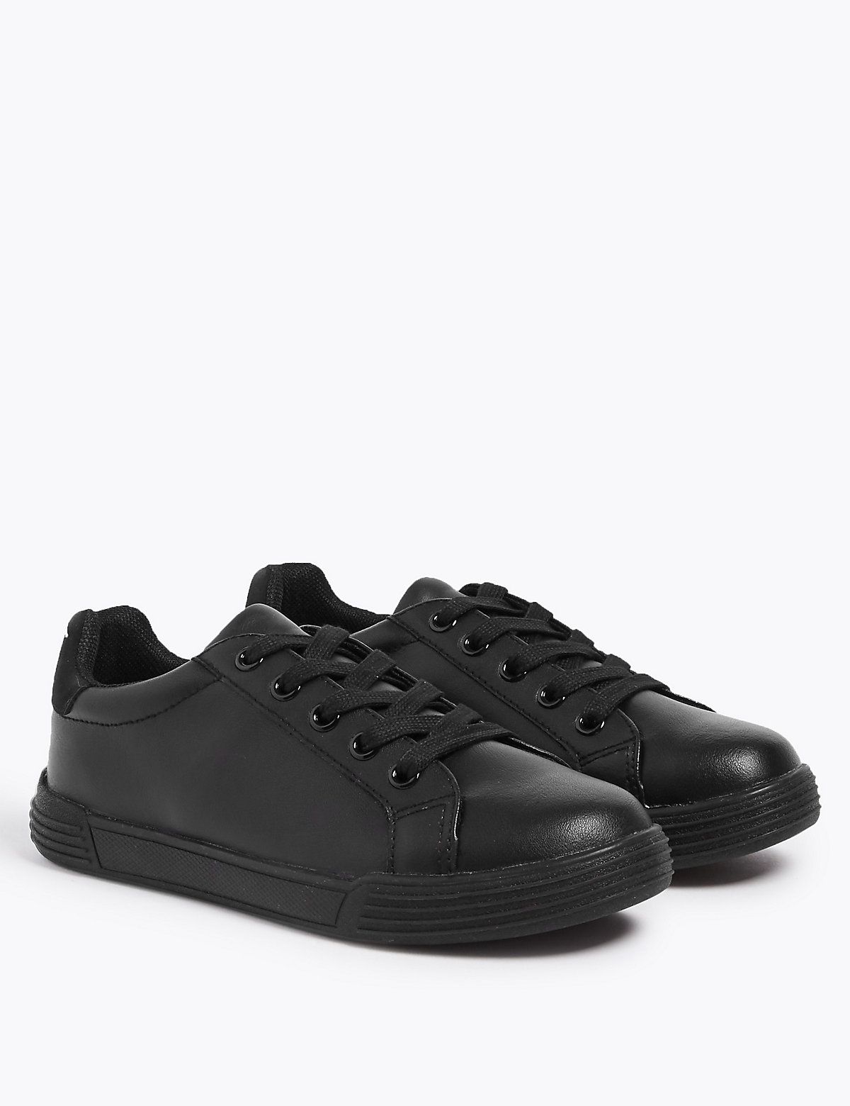 best black leather school shoes