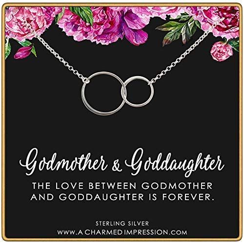 Gifts from Goddaughter Engraved Natural Wood Picture Frame 5x7-Horizontal from Godson on My Baptism Day KATE POSH The Love Between a Godmother and Godchild is Forever Baptism Gifts 