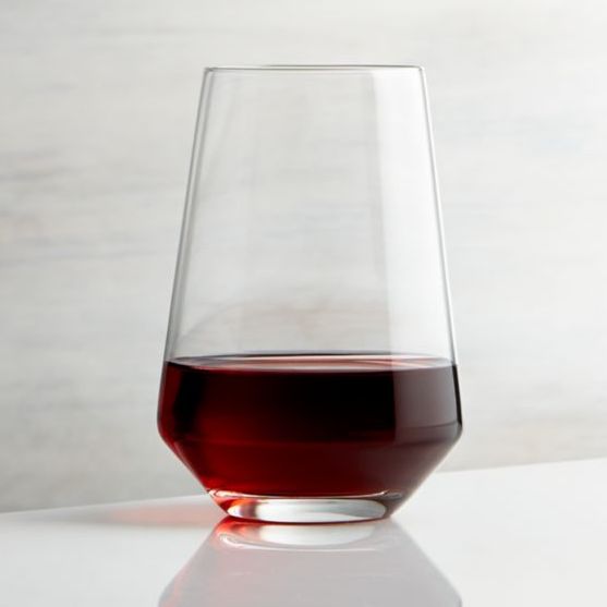 Theo Crystal Big Red Wine Glass by World Market