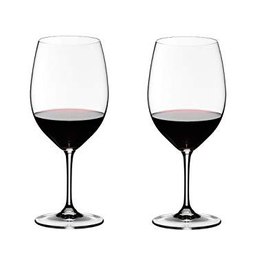 Riedel Heart to Heart Crystal Dishwasher Safe Cabernet Red Wine Glass (2  Pack) 