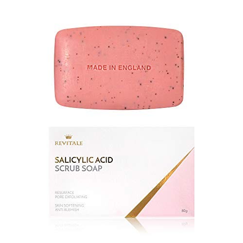 Jabón exfoliante con ácido salicílico