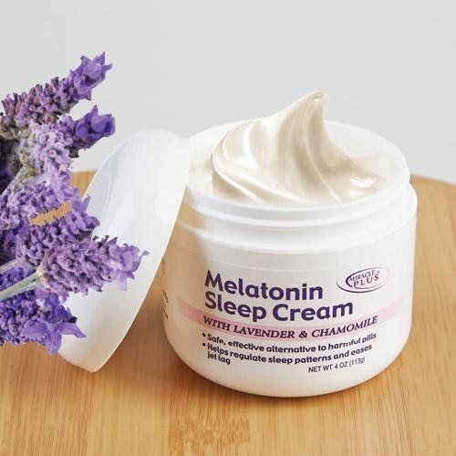 Melatonin Sleep Night Cream With Lavender & Chamomile