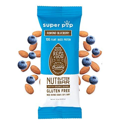 Super Pop Snacks Plant Based Protein Bars