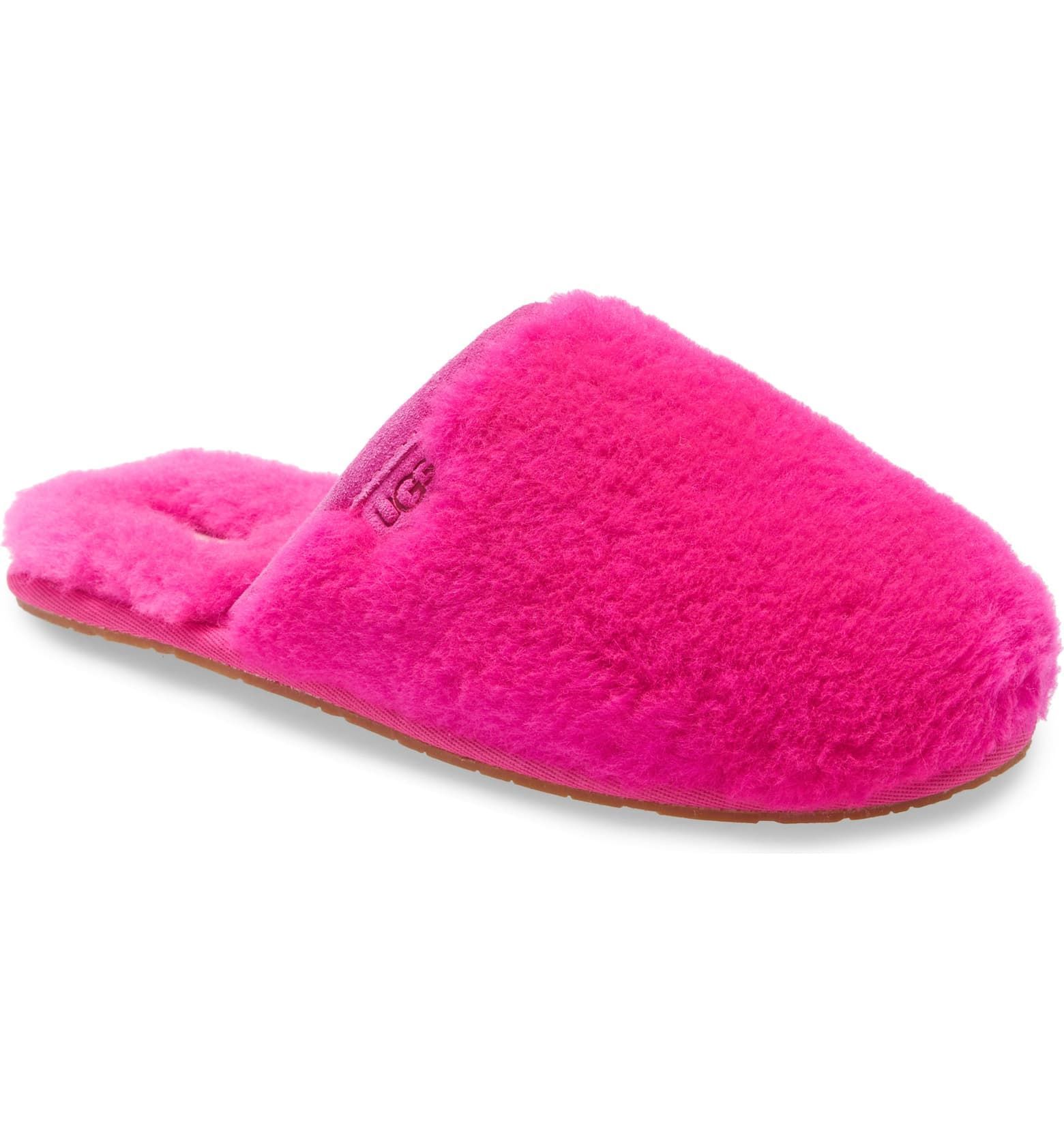 hot pink ugg slippers 