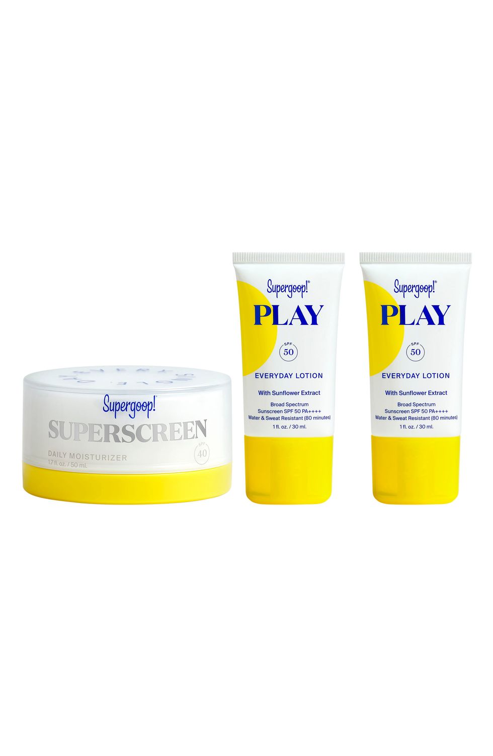 Superscreen Daily Moisturizer SPF 40 Sunscreen Set