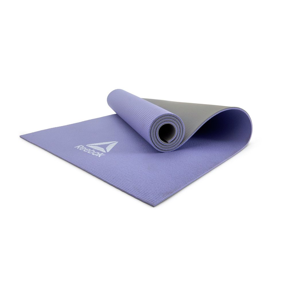 Reebok Purple and Grey 6mm Yoga Mat