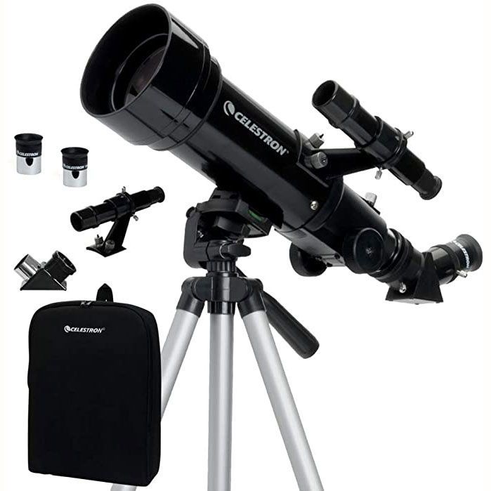 Telescope Moon Watching Monocular TPSKY Refractor Telescope Astronomical Telescope with Phone Clips for Kids Beginners to View Moon and Planet 