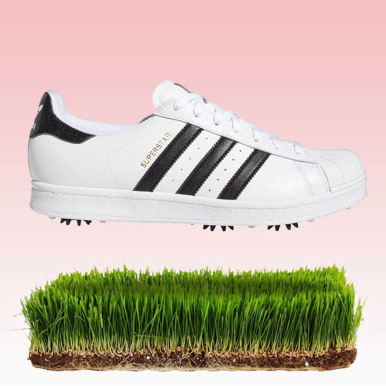 adidas golf superstar spiked shoes