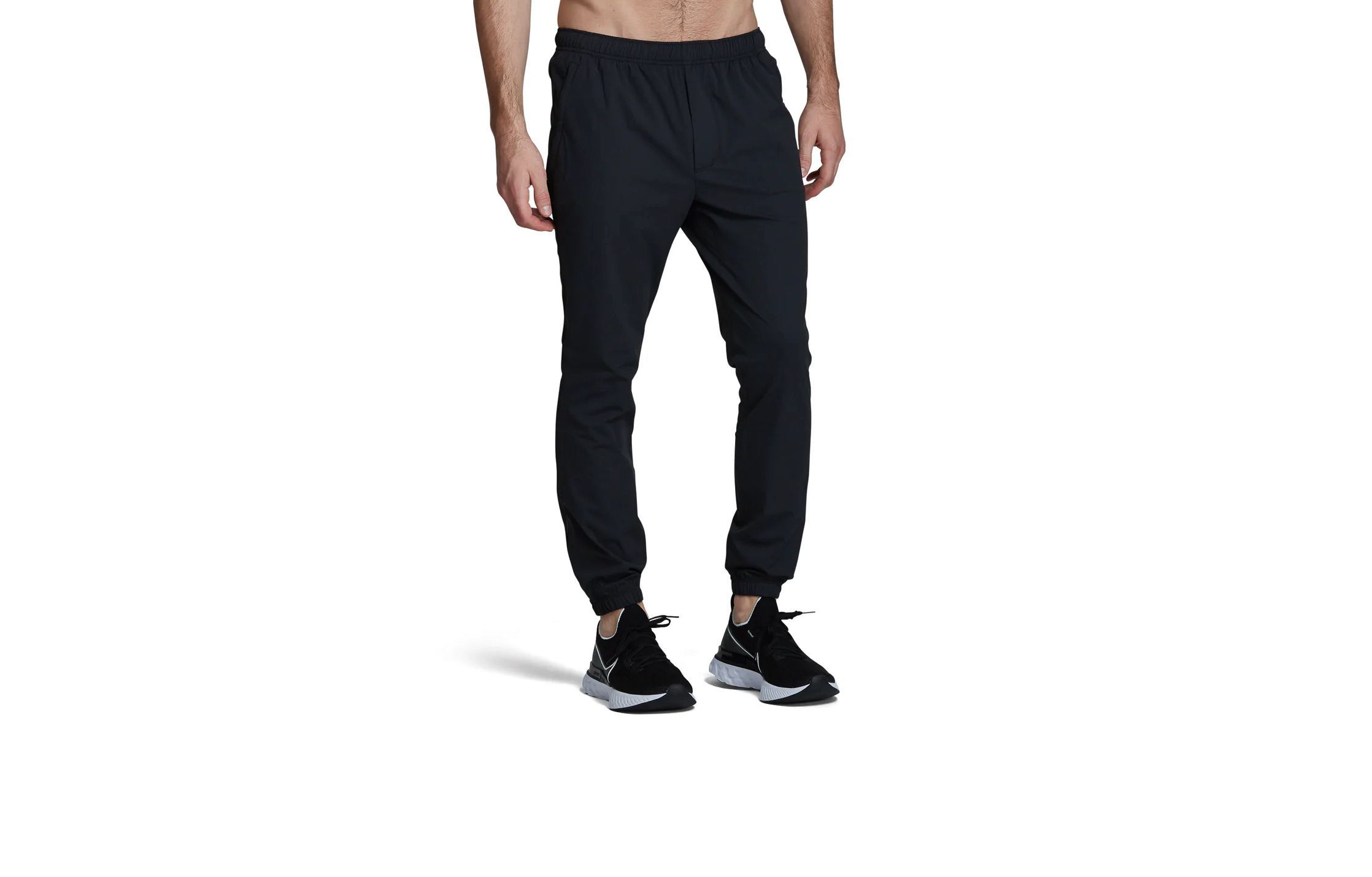 HAVANSIDY Mens Gym Pants Joggers Running Sweatpants Active Trousers Multifunctional Pockets 