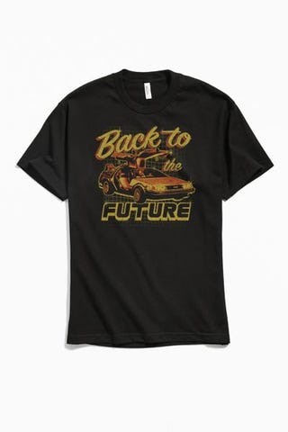 Back To The Future Logo Tee