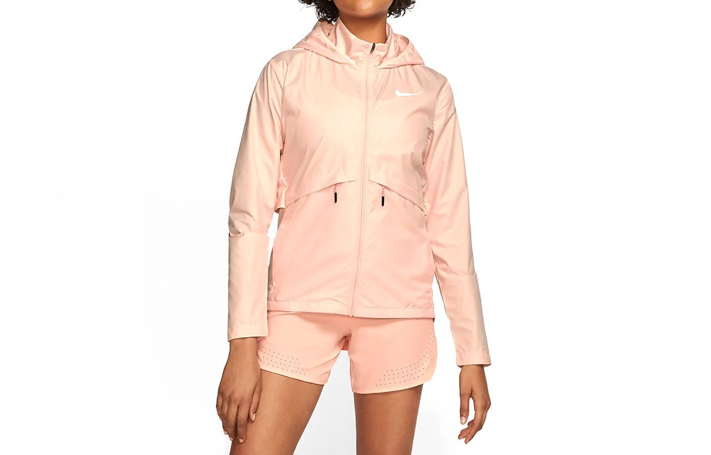 nike pink running jacket