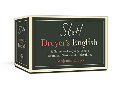 STET! Dreyer's English Game