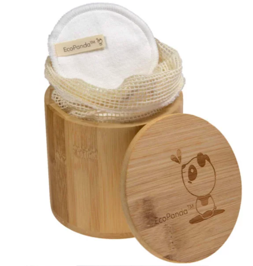  Eco Panda Bamboo Reusable Cotton Pads