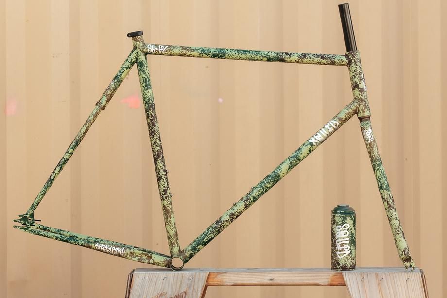 bike frame painting