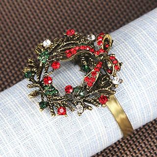 Wreath Auger Napkin Rings