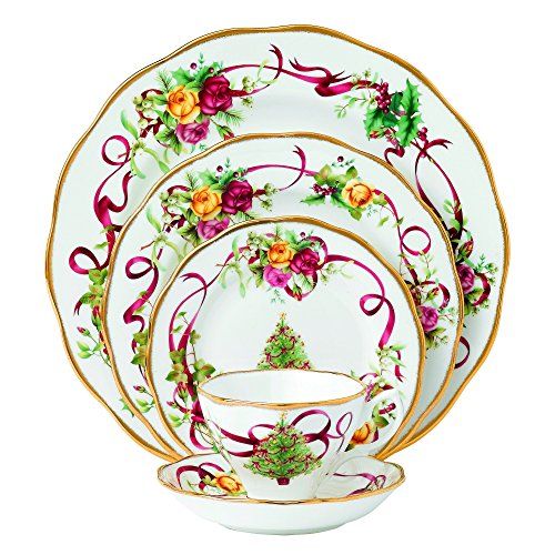 Vintage hot sale christmas dinnerware