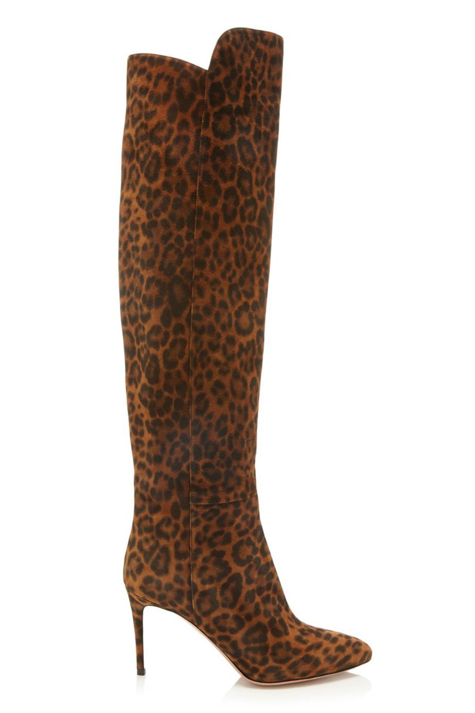 Gainsbourg Printed Suede Knee Boots