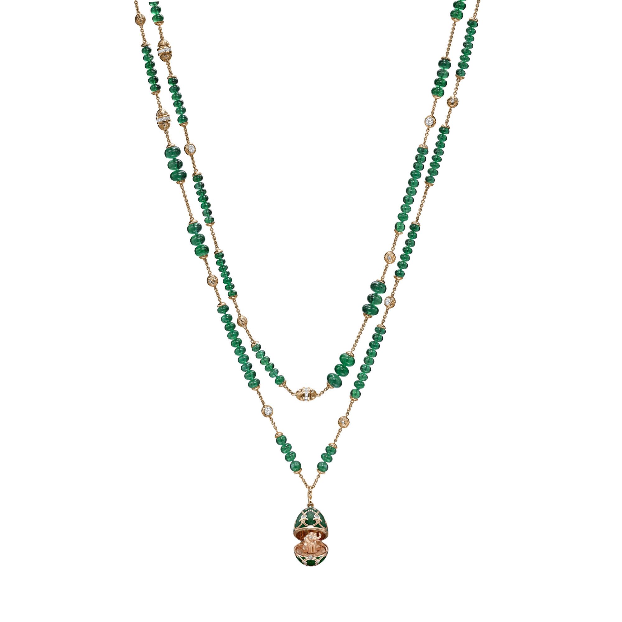Fabergé Heritage Necklace with Elephant Surprise Locket