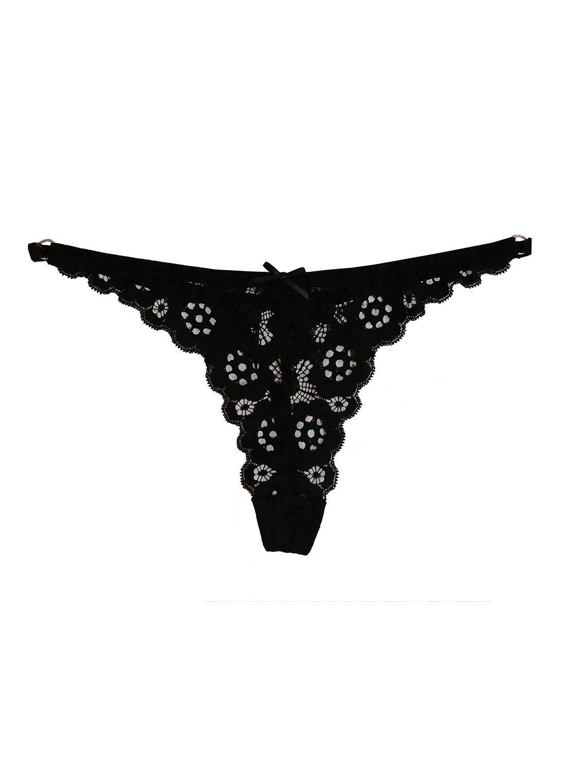 UK Women's Leather Panties G-string High Cut Underwear Lace Knickers Underpants